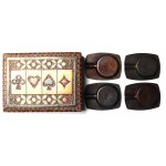 Czechoslovakia, Bridge box including ashtrays