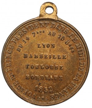 France, Medal voyage of Louis Napoleon 1852