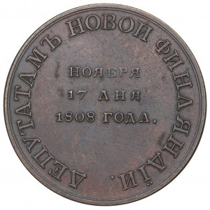 Russia, Alexander I, Medal 1808 - copy