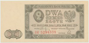 PRL, 2 zloty 1948 BR