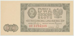 PRL, 2 zloty 1948 BR