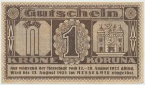 Austria, 1 Korona 1922