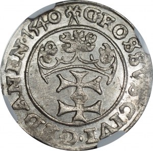 Sigismund I the Old, Grosz 1540, Gdańsk - RARE