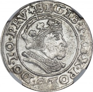 Sigismund I the Old, Grosz 1540, Gdańsk - RARE