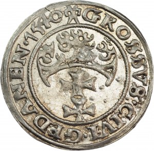 Sigismund I the Old, Grosz 1540, Gdańsk - VERY RARE