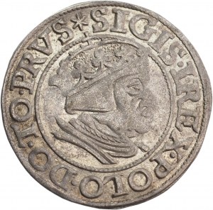 Sigismund I the Old, Grosz 1538, Gdańsk - NICE