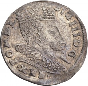 Sigismund III Waza, Trojak 1595, Vilnius - RARE