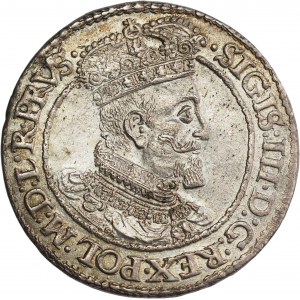 Sigismund III Vasa, Ort 1618, Gdańsk, MAPLE leaf - K. Zbichorski collection