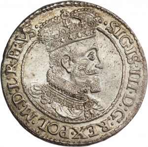Sigismund III Vasa, Ort 1618, Gdańsk, MAPLE leaf - K. Zbichorski collection