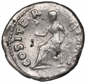 Roman Empire, Vespasianus, Denarius subaeratus