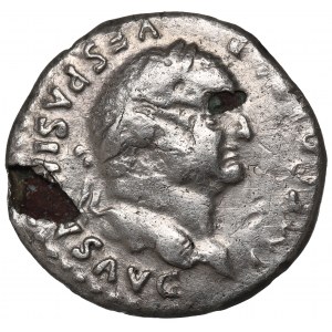 Roman Empire, Vespasianus, Denarius subaeratus
