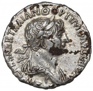 Roman Empire, Traian, Denarius subaeratus