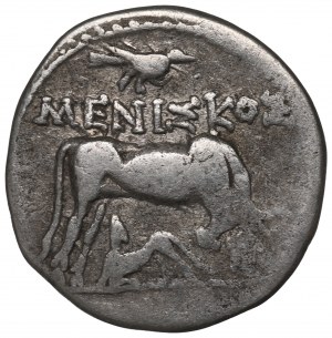 Illyria, Dyrrachium, Drachm, Meniskos and Dionysios (200-30 BC)