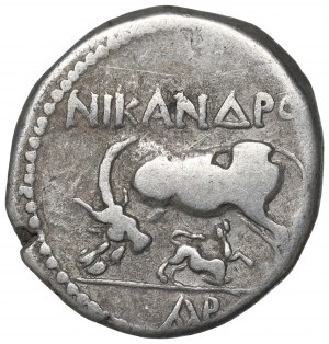 Illiria, Apollonia, Nikandros and Andriskos, Drachm