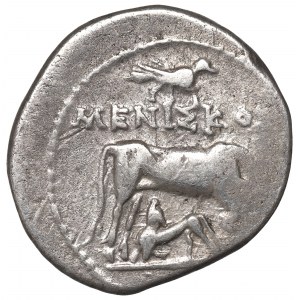 Illyria, Dyrrachium, Drachm, Meniskos and Dionysios (200-30 BC)