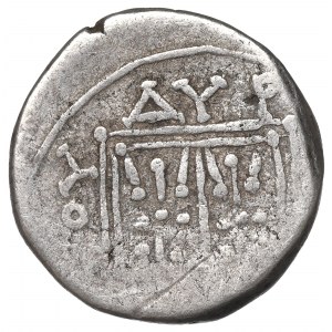 Illiria, Dyrrachium, Magistrát Meniskos Aukiskos, Drachma