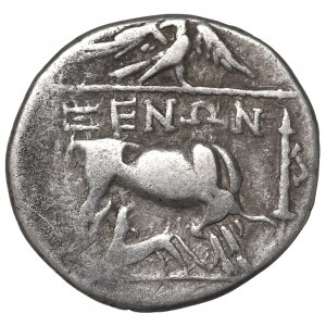 Illyria, Dyrrachium, Drachm, Zenon and Charopinos