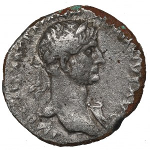 Roman Empire, Hadrian, Denarius subaeratus