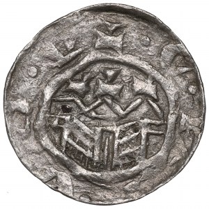 Ladislaus I Herman, Denarius without a date, Cracow.