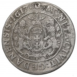 Sigismund III, 18 groschen 1617, Danzig