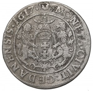 Sigismund III, 18 groschen 1617, Danzig