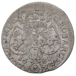 John III Sobieski, 6 groschen 1681, Cracow
