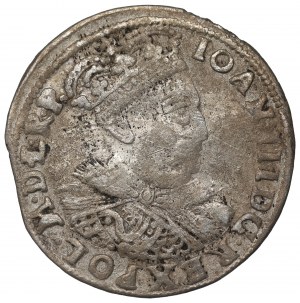John III, 6 groschen 1683, Cracow
