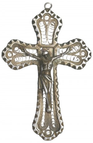 Europe, Beautiful filigree silver cross