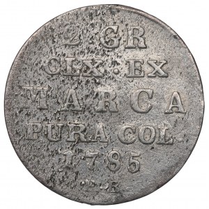 Stanislaus Augustus, 2 groschen 1785