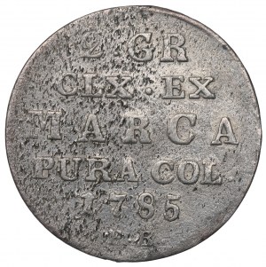 Stanislaus Augustus, 2 groschen 1785