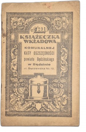 Savings Bank insert booklet - Bedzin