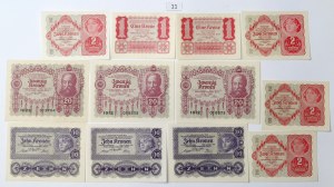 Austria, Set of banknotes