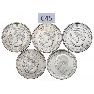 Sweden, Set of 2 crowns 1950-70