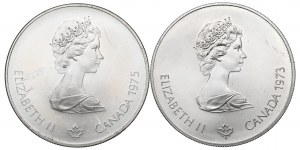 Canada, Lot of 5 dollars 1973-75
