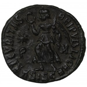 Roman Empire, Valens, Follis Siscia