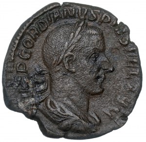 Roman Empire, Gordian III, Sestertius