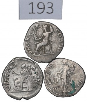 Roman Empire, Hadrian, Lot of denarii