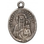 Russian partition, Scapular of Our Lady of Czestochowa - silver