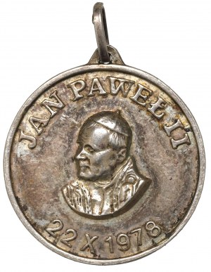 PRL, Medallion John Paul II 1978 Warmet Warsaw