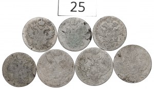 Russian annexation, Set of 5-10 pennies 1818-40
