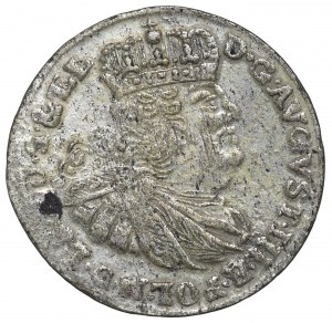 Saxony, Friedrich August II, 6 groschen 1762, Danzig