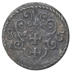 Stephan Bathory, Denarius 1585, Danzig