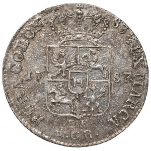 Stanislaus Augustus, 4 groschen 1787