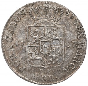 Stanislaus Augustus, 4 groschen 1787
