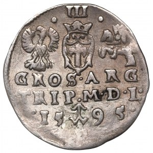 Sigismund III, 3 groschen 1595, Vilnius