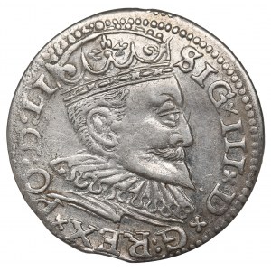 Sigismund III, 3 groschen 1595, Riga
