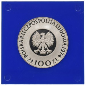 People's Republic of Poland, 100 gold 1974 Copernicus