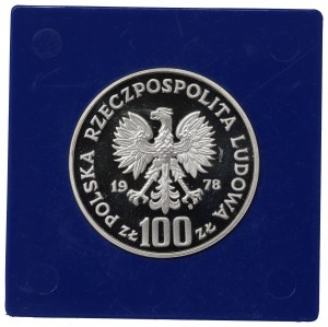 People's Republic of Poland, 100 zloty 1978 Environmental Protection - Moose