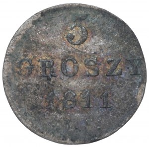 Księstwo Warszawskie, 5 groszy 1811 I.S.