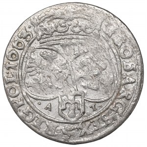 John II Casimir, 6 groschen 1663, Bromberg